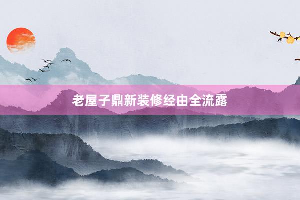 老屋子鼎新装修经由全流露